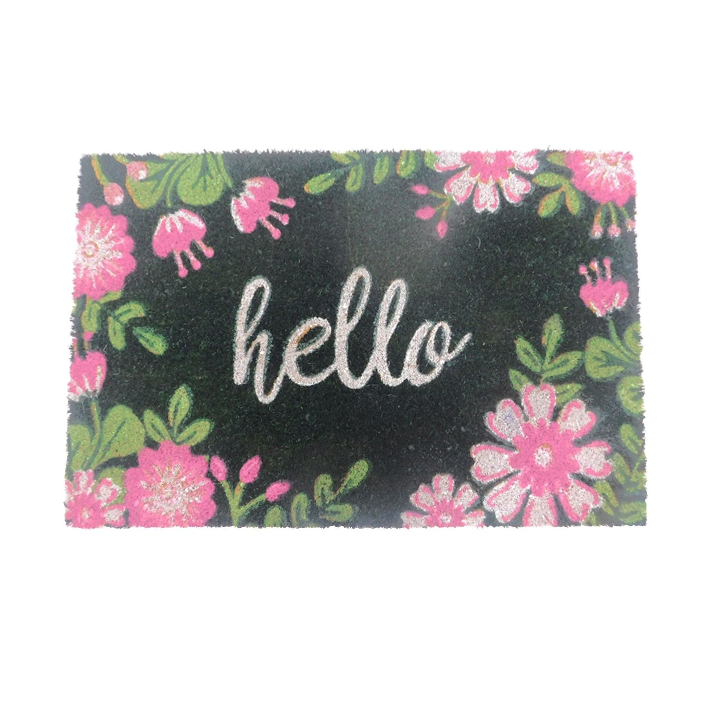 Coconut Fibre Welcome Mat – Non-Slip, Indoor/Outdoor Use