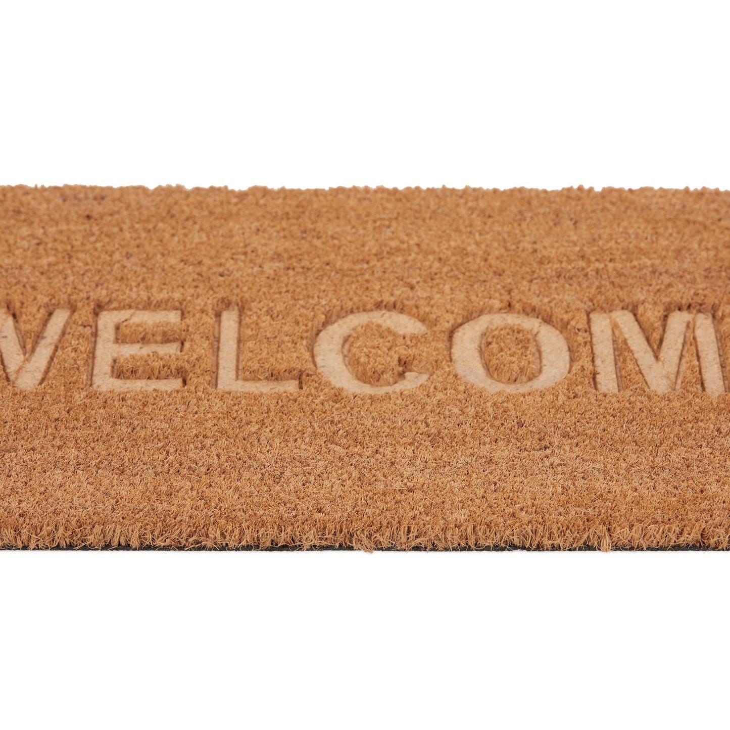 Coconut door mat Welcome