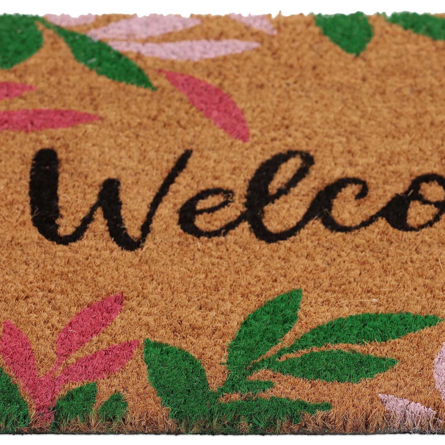 Coconut door mat Welcome
