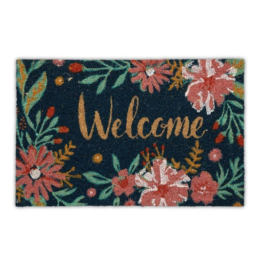 Coconut door mat Welcome