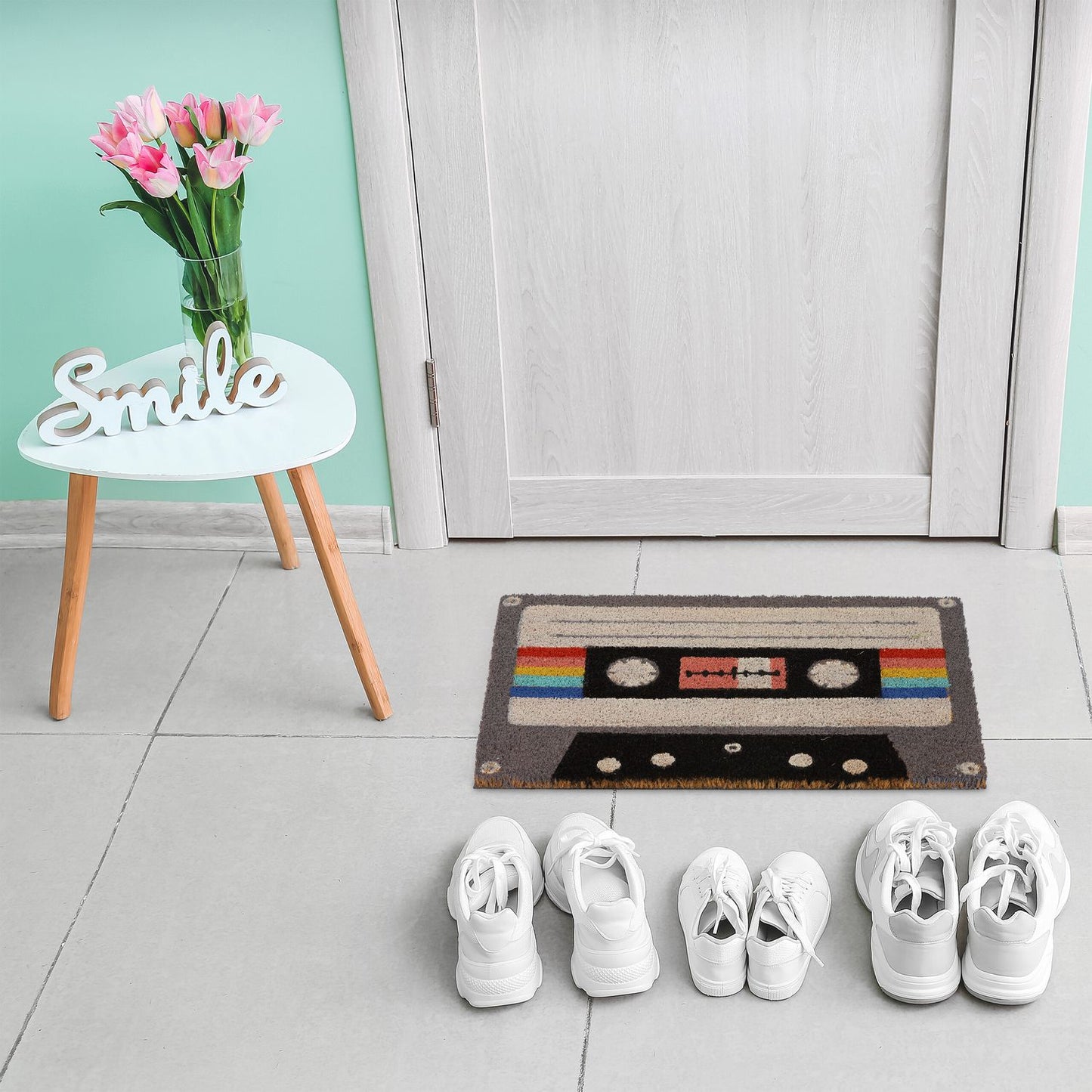 Coconut door mat cassette