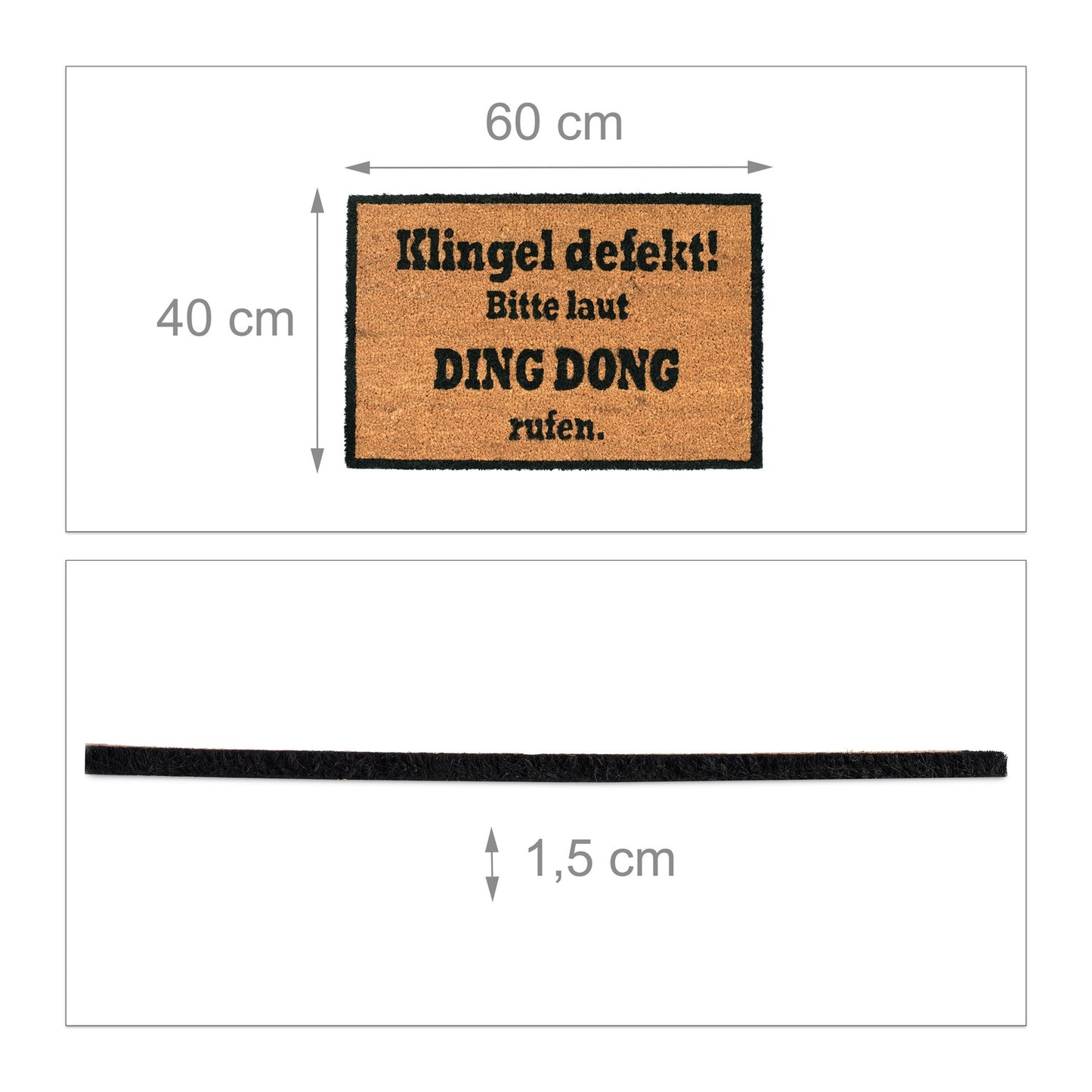 Coconut rug DING DONG