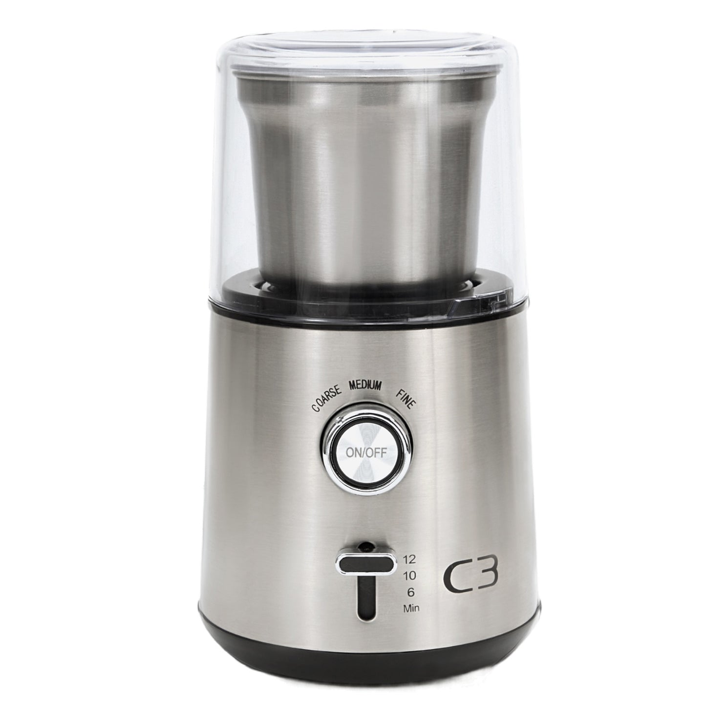 Coffee Grinder, 85g Capacity, 200W, Brushed Stainless Steel