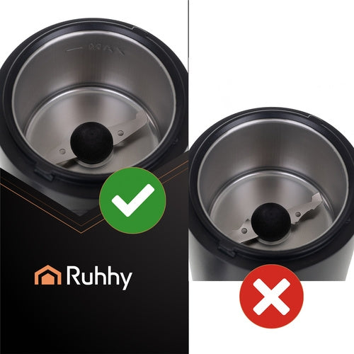 Coffee Grinder, Adjustable Settings, Stainless Steel