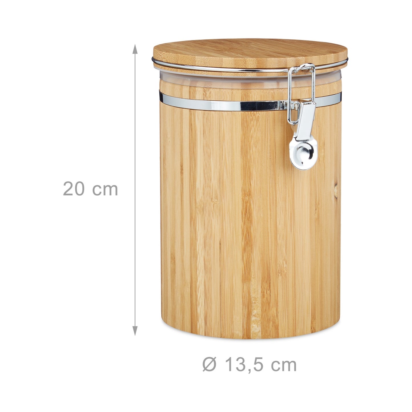 Coffee can in bamboo