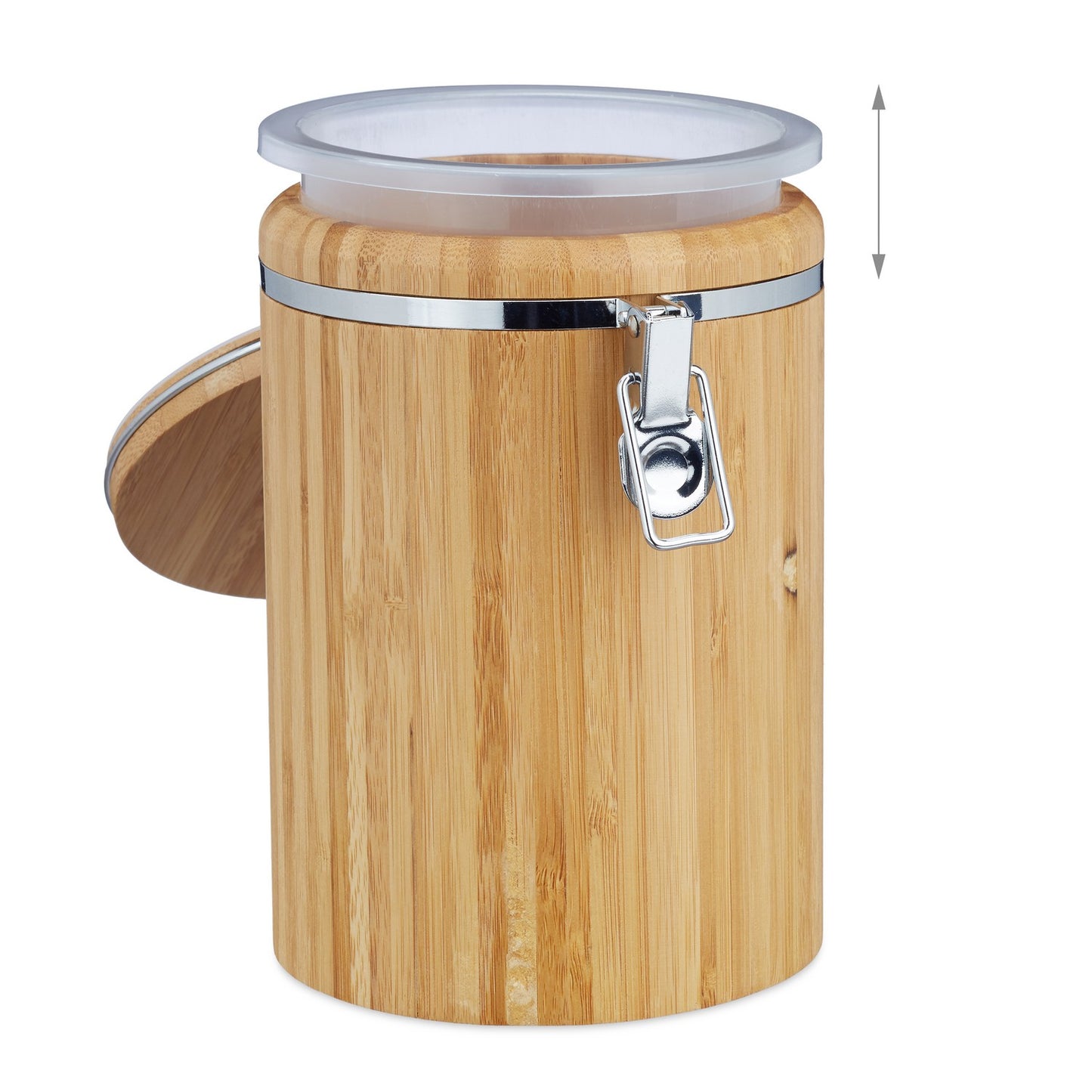 Coffee can in bamboo