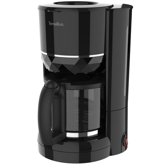 Coffee maker Diamond 1.25L 980W Drip stop black