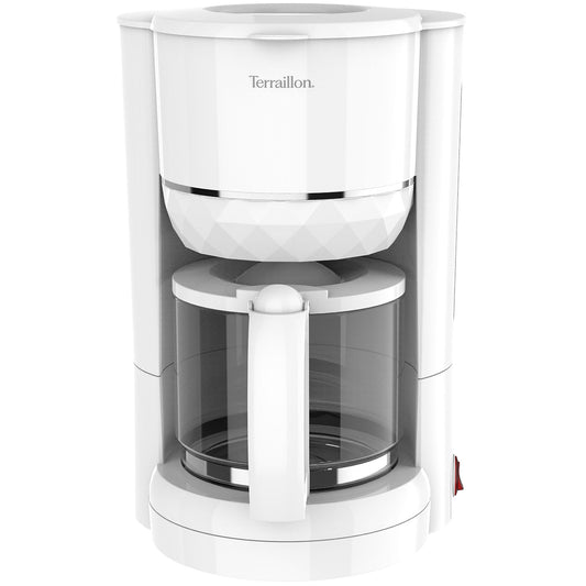 Coffee maker Diamond 1.25L 980W Drip stop white