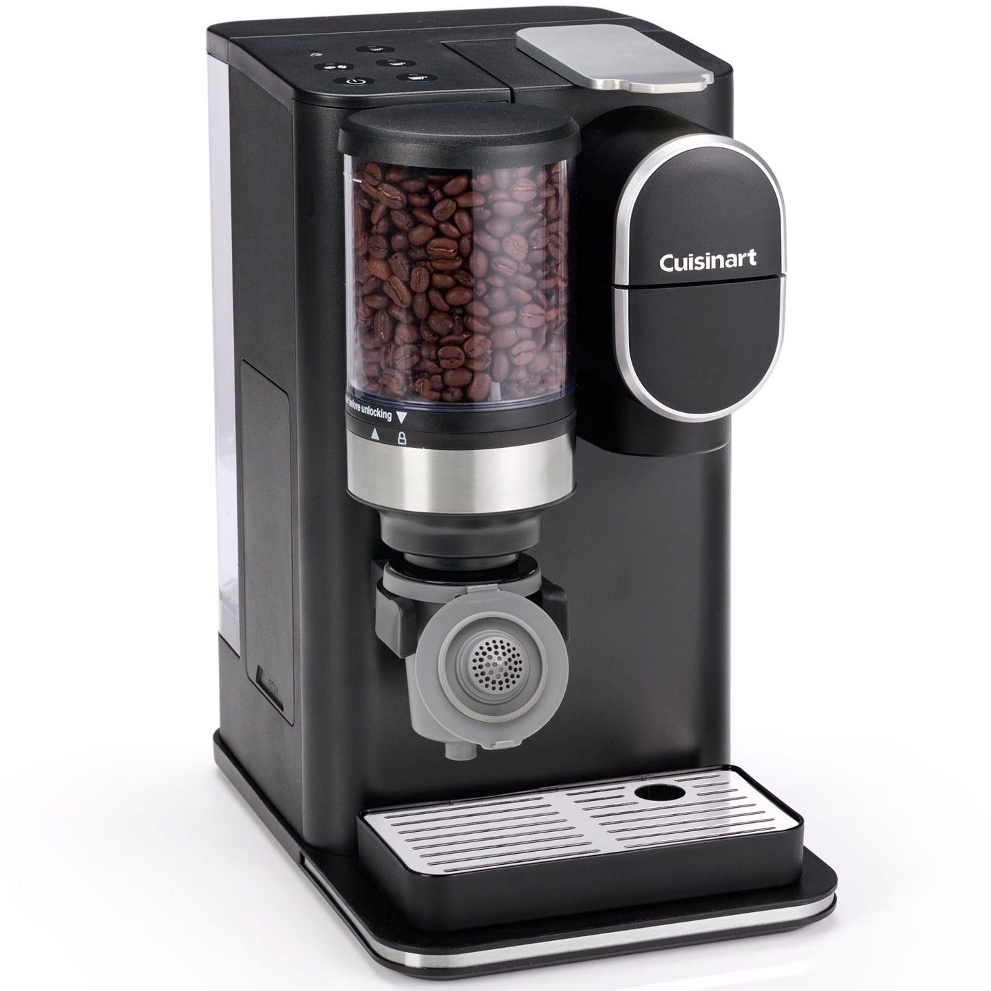Coffee maker Single filter cup maker with built-in Grinder