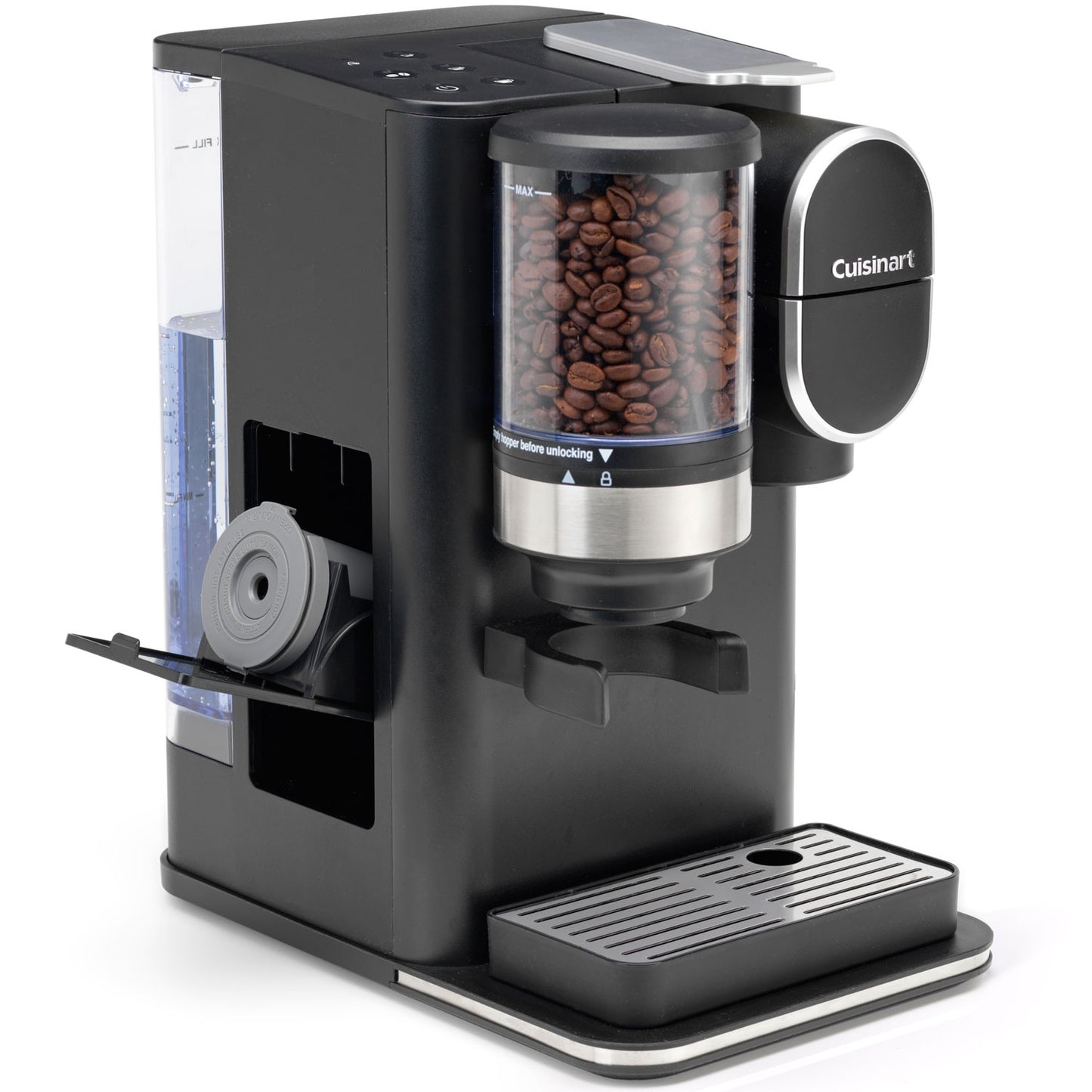Coffee maker Single filter cup maker with built-in Grinder