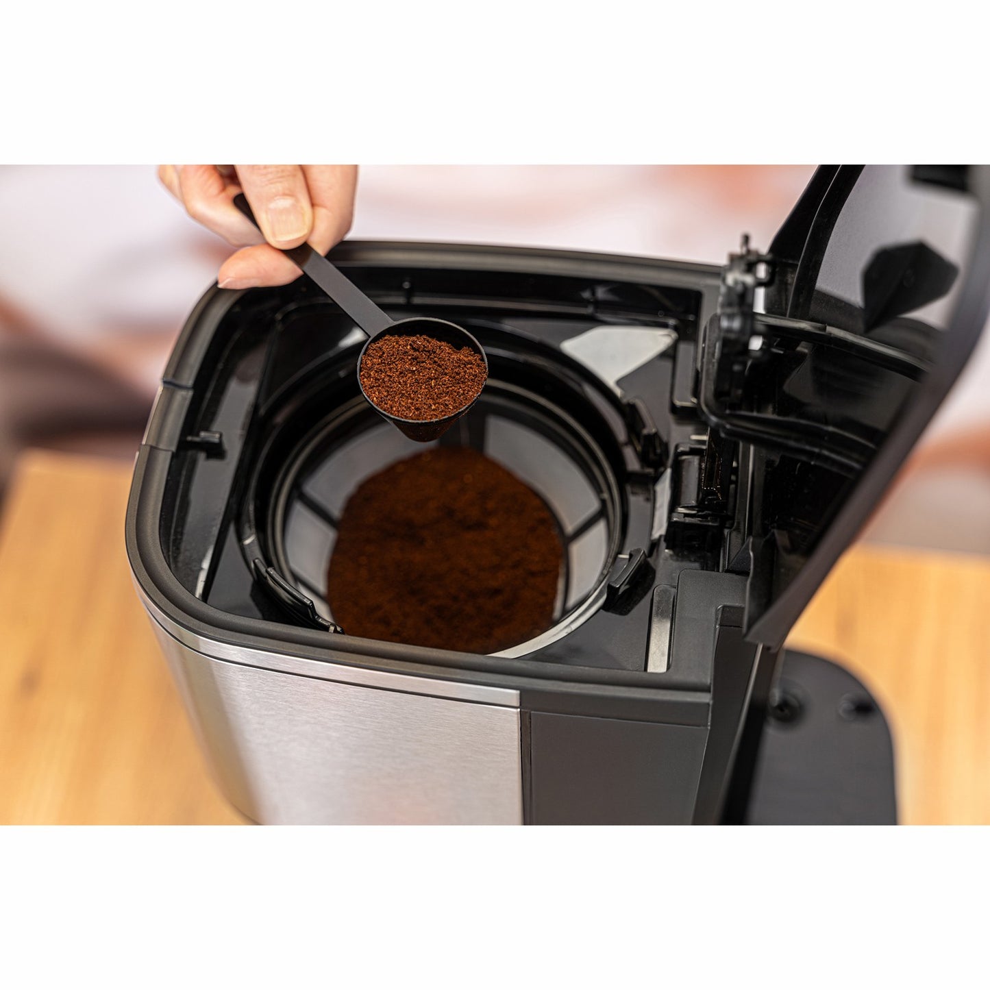 Coffee maker with timer Stainless FKM 1000 1.5l 1000W