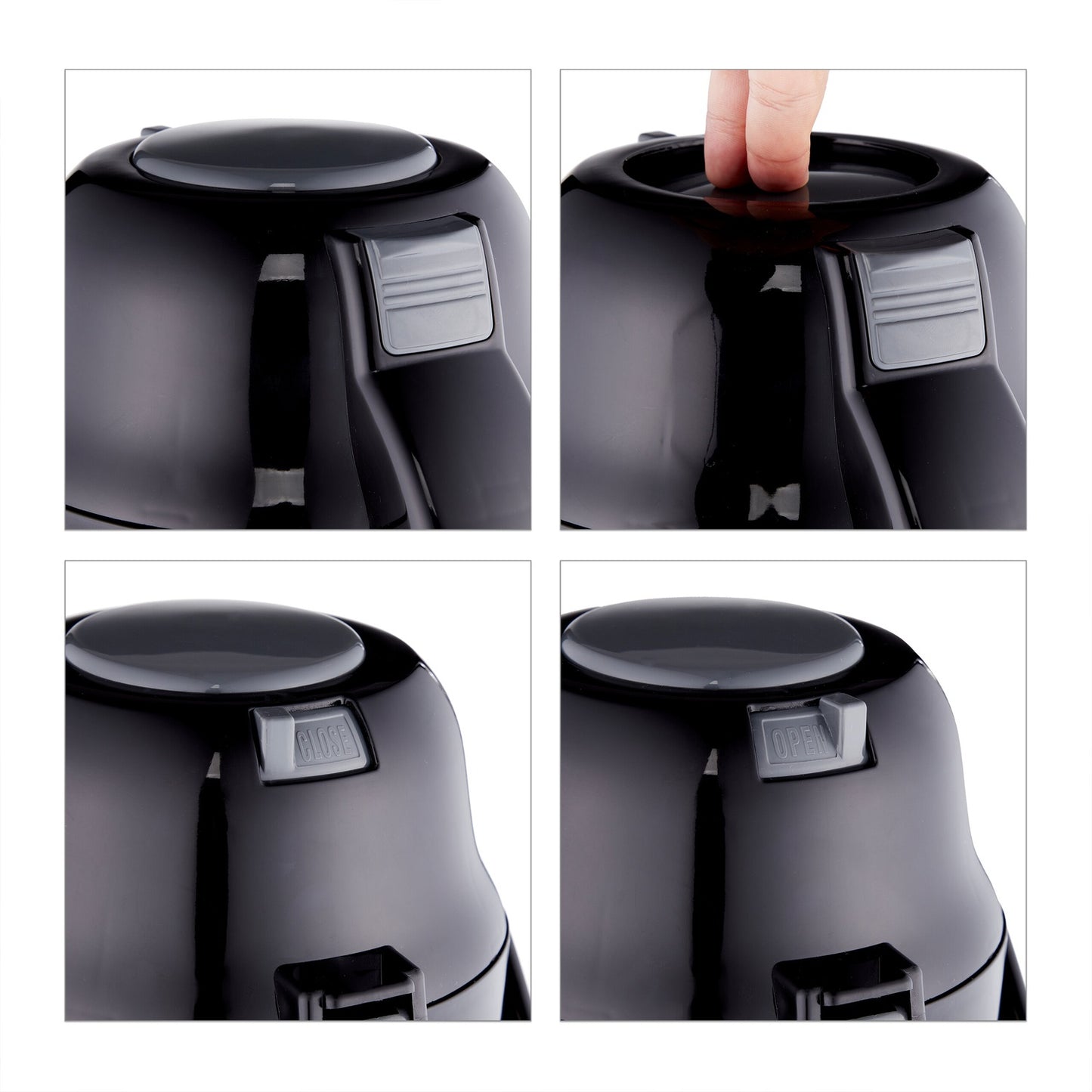 Coffee pump pot 2.2 liters