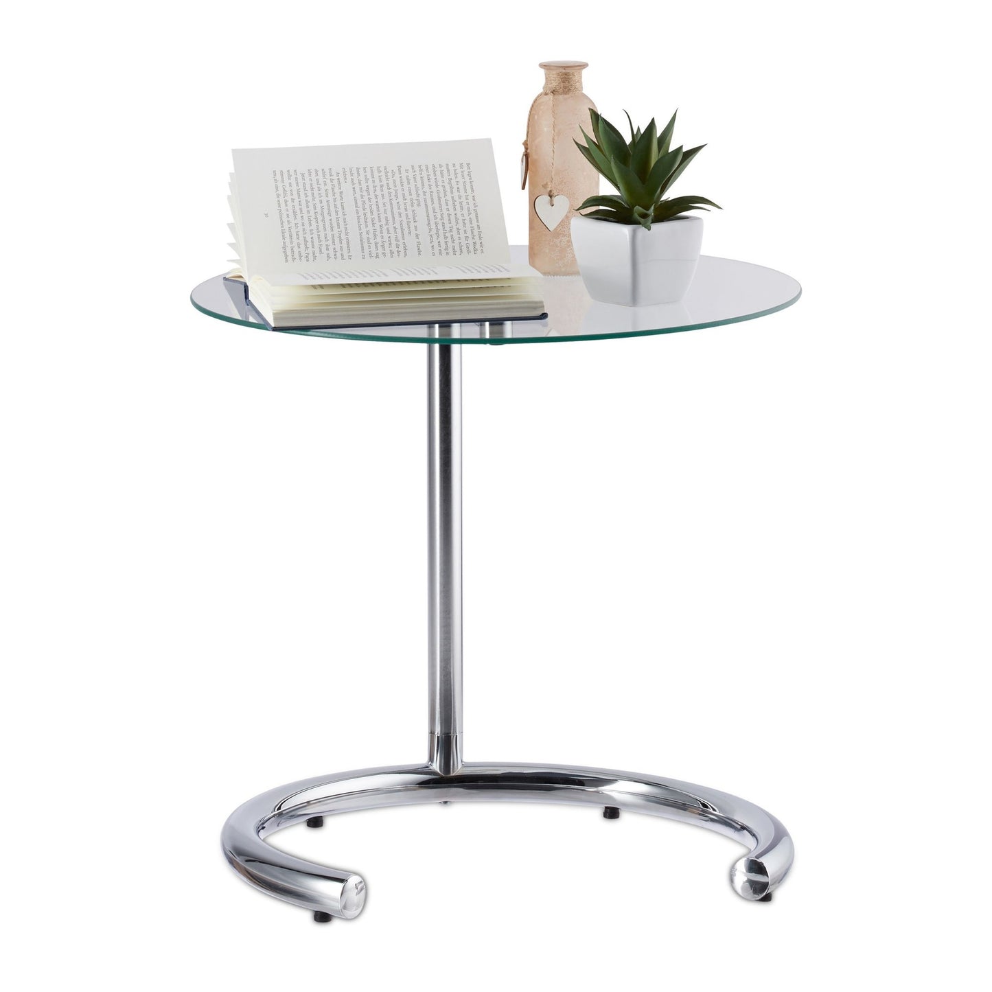 Coffee table adjustable in height