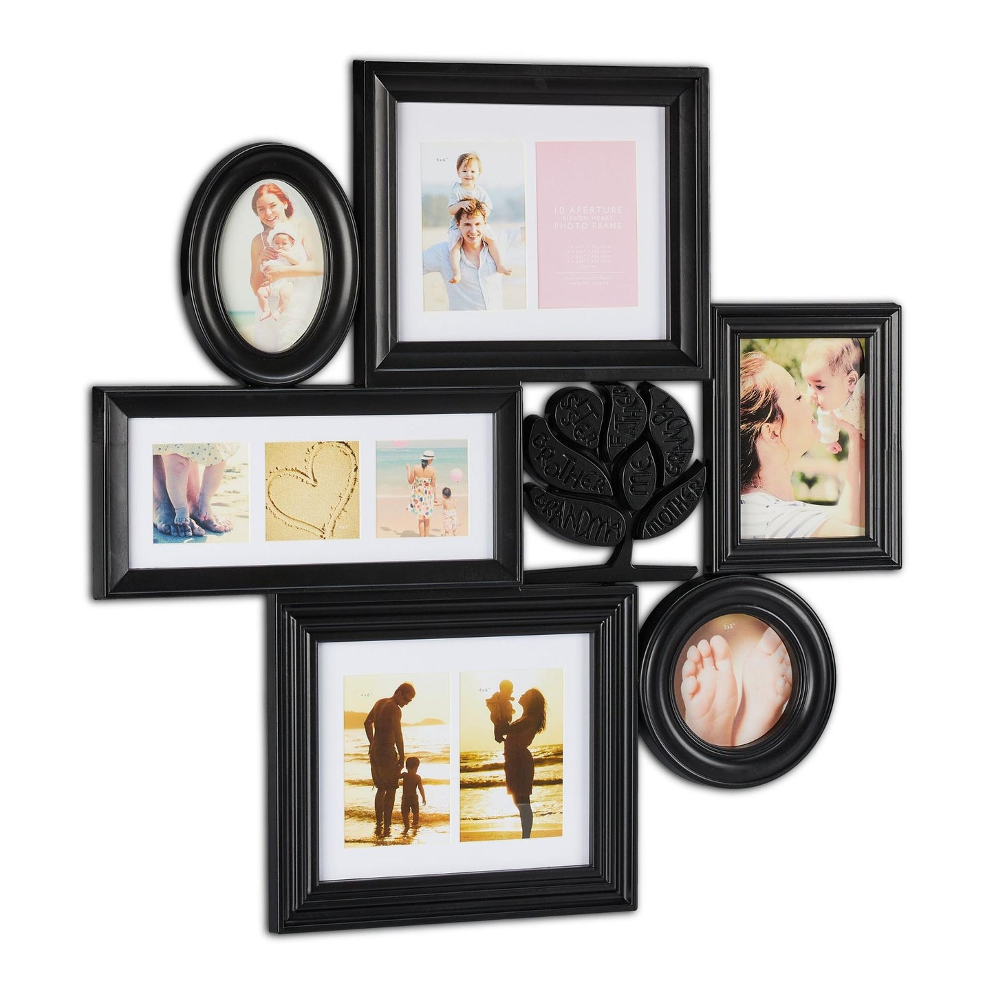 Collage photo frame for 10 photos