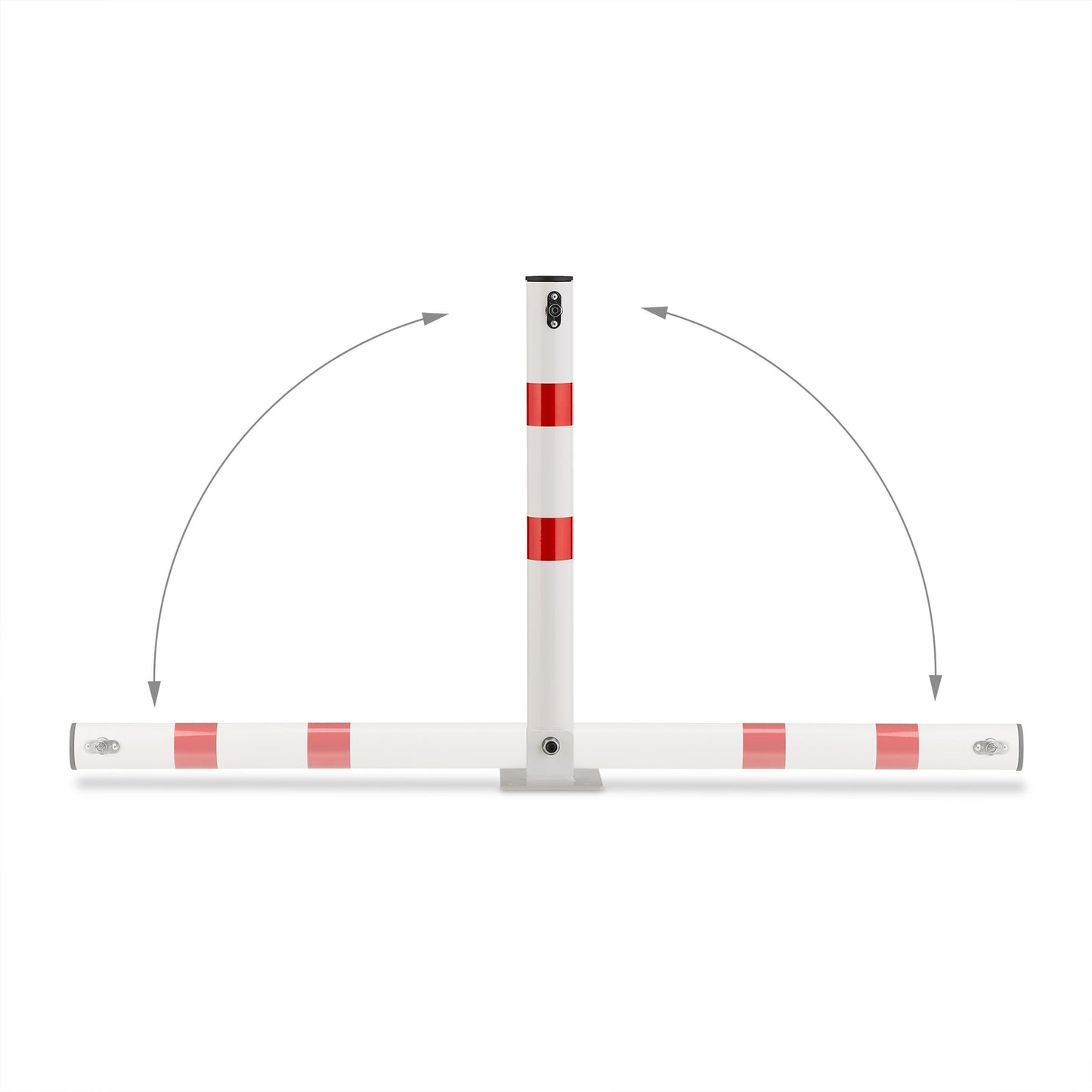 Collapsible barrier post