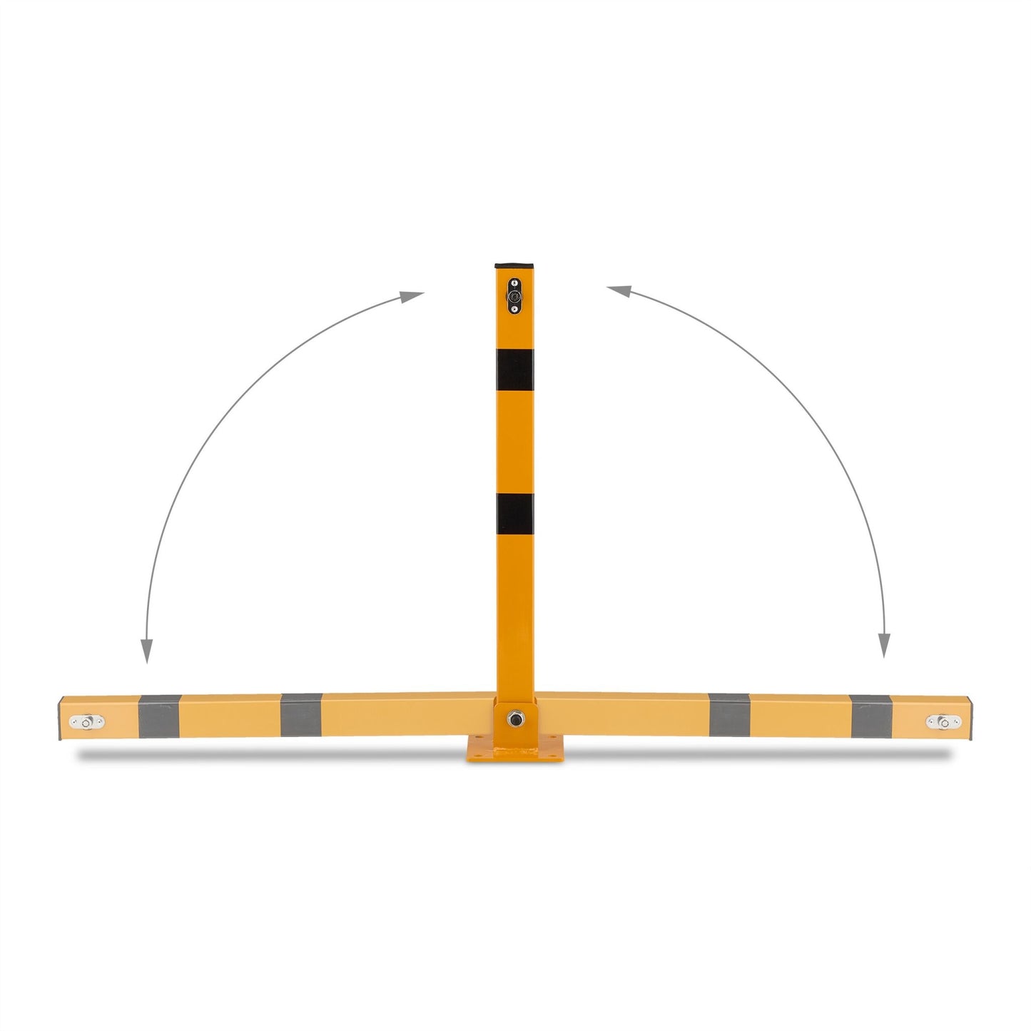 Collapsible barrier post