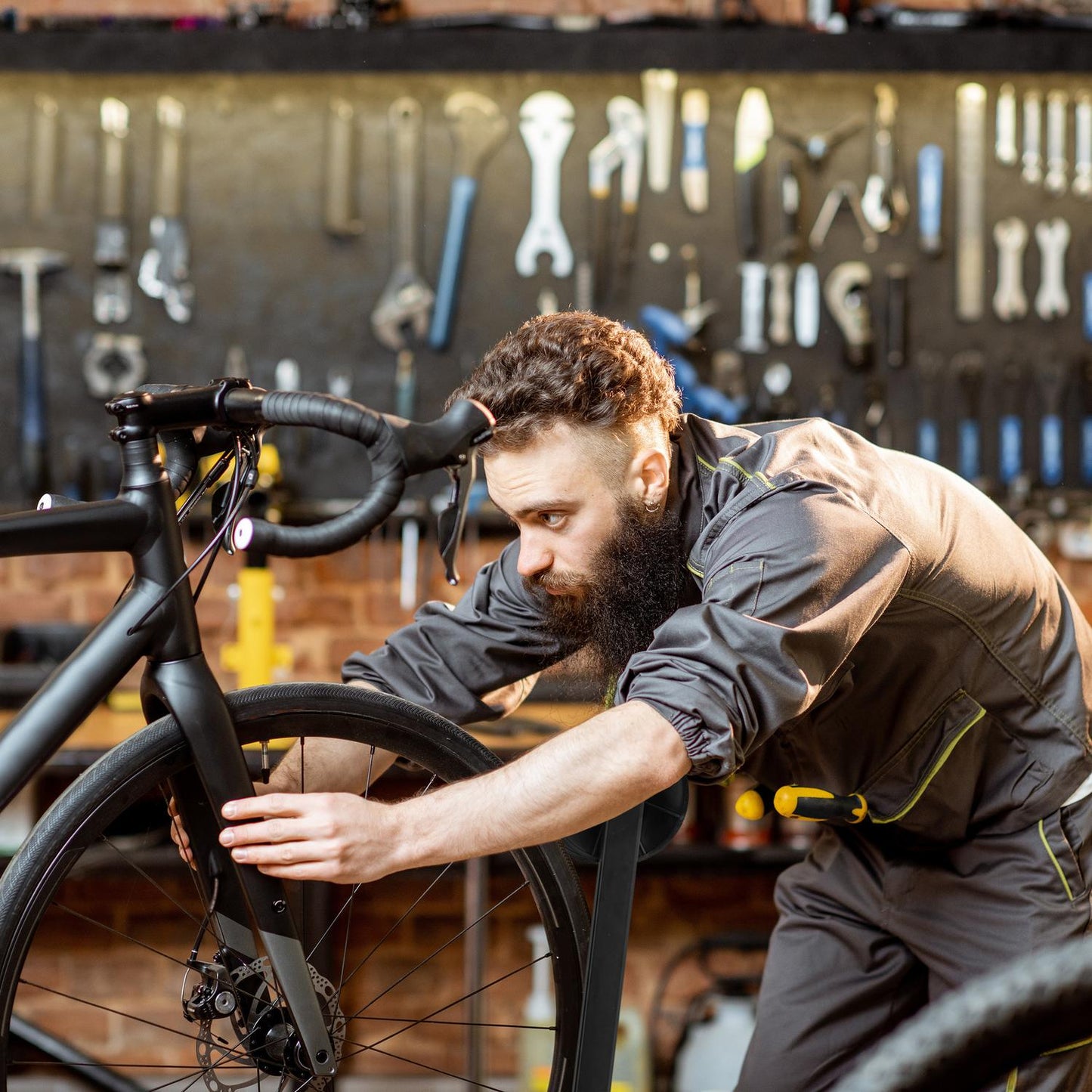 Collapsible bike rack