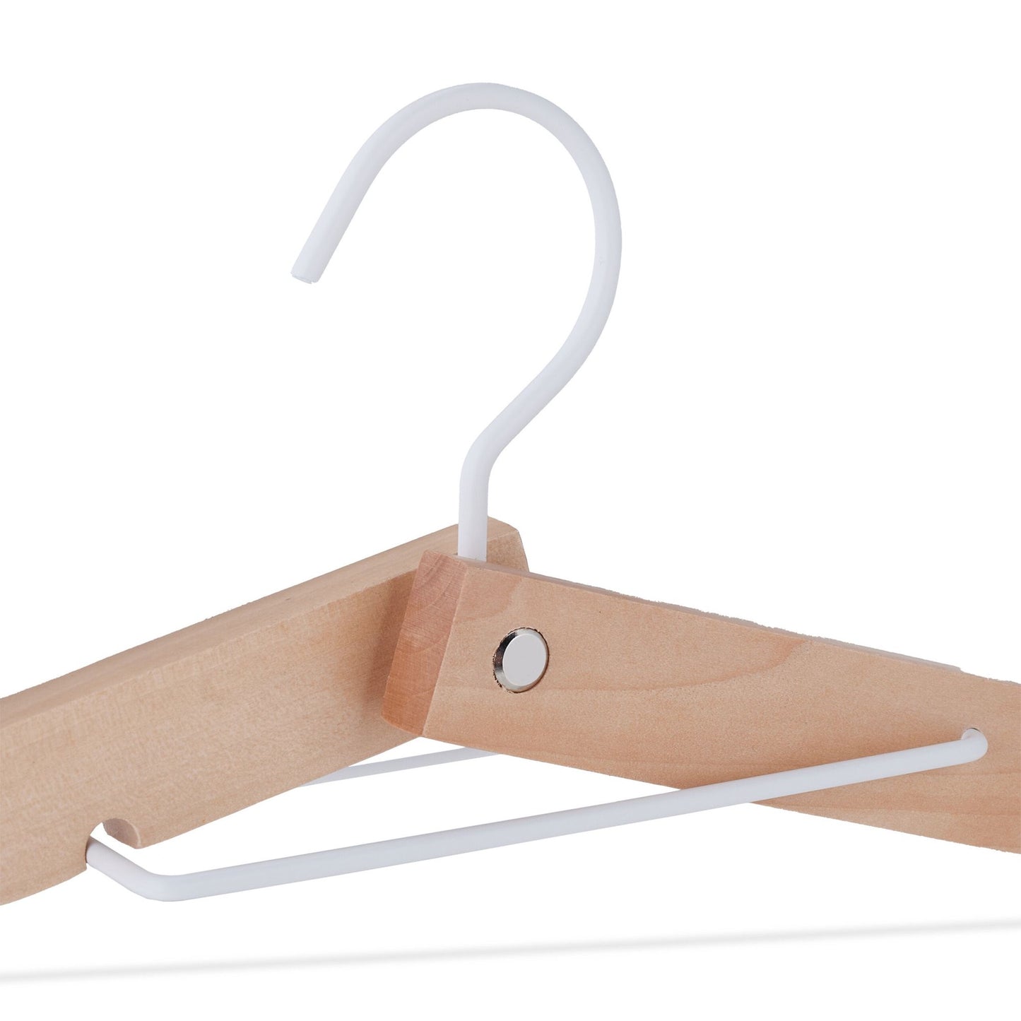 Collapsible clothes hanger set of 5