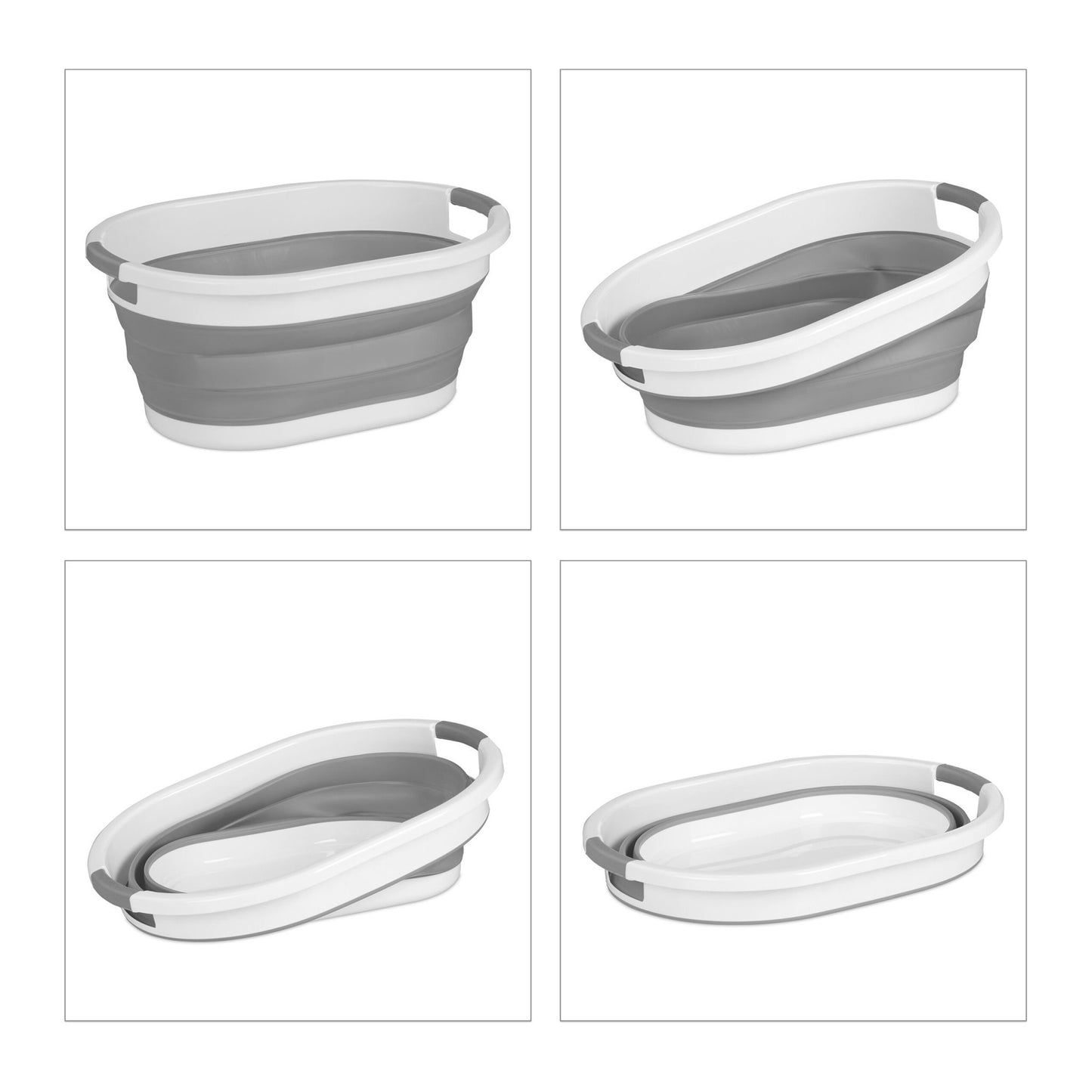 Collapsible laundry basket 36 liters