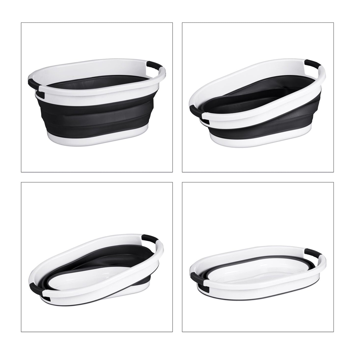 Collapsible laundry basket 36 liters