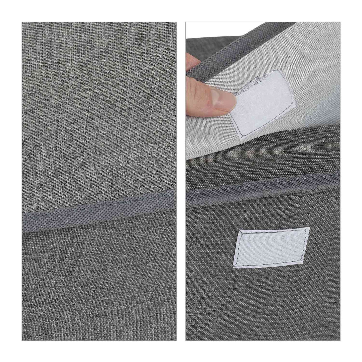 Collapsible laundry basket with lid
