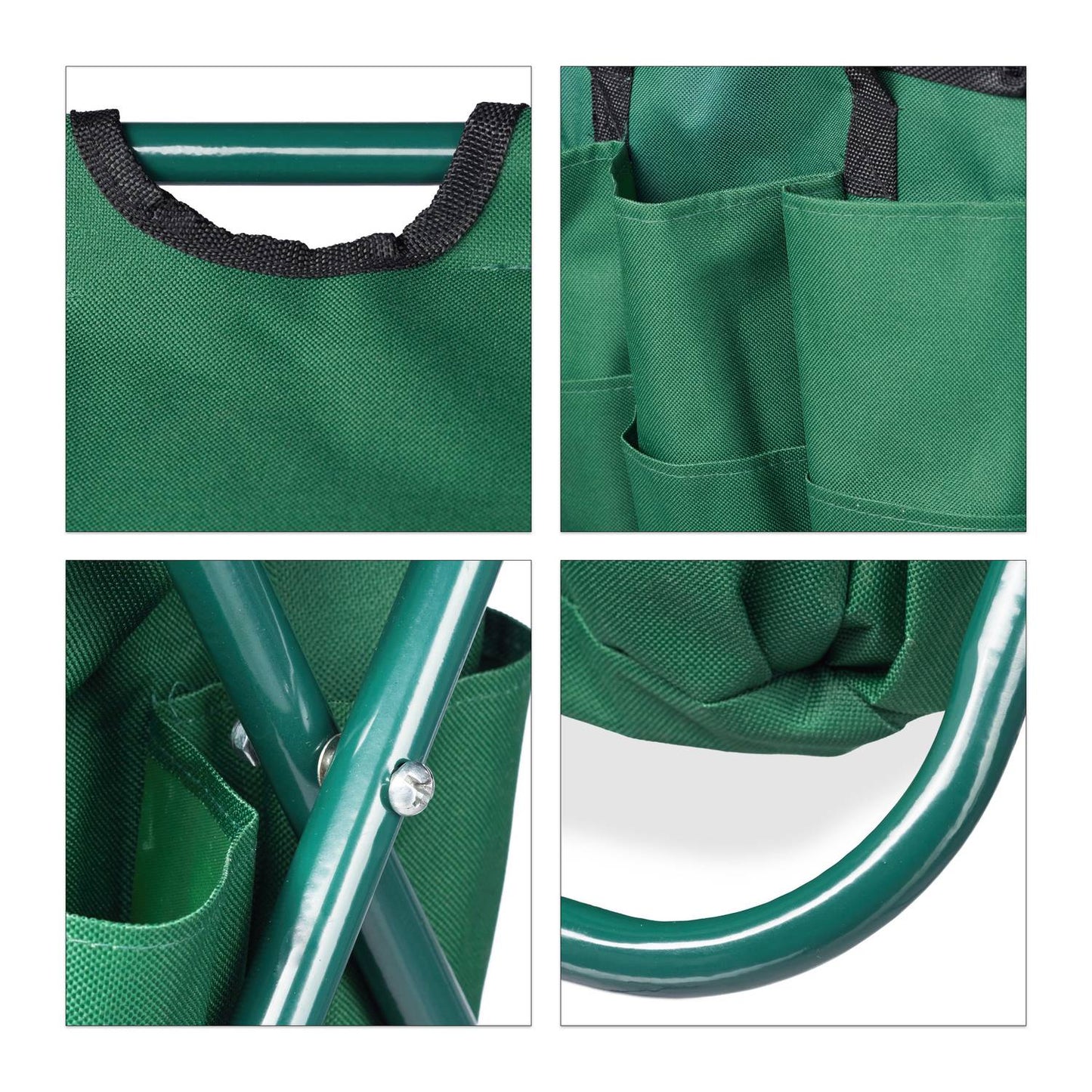 Collapsible pallet for garden tools