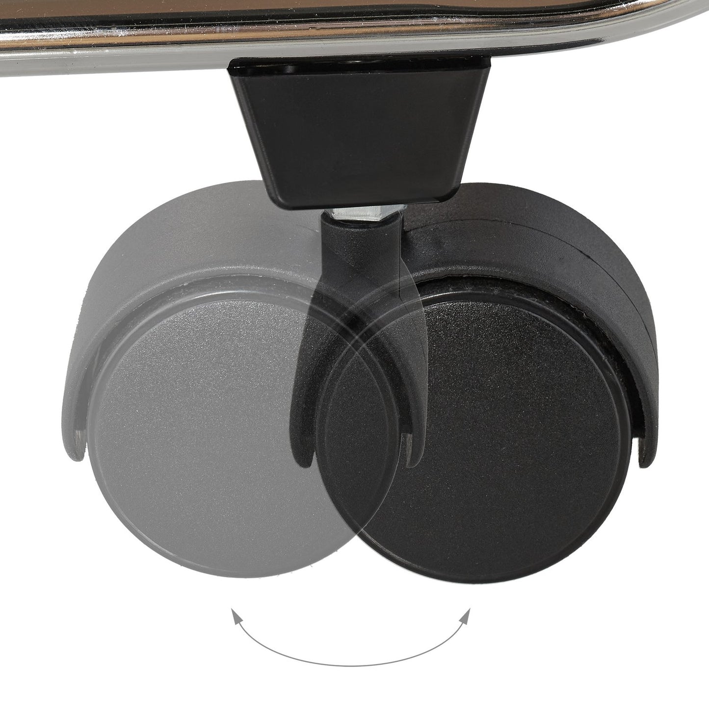 Collapsible serving trolley