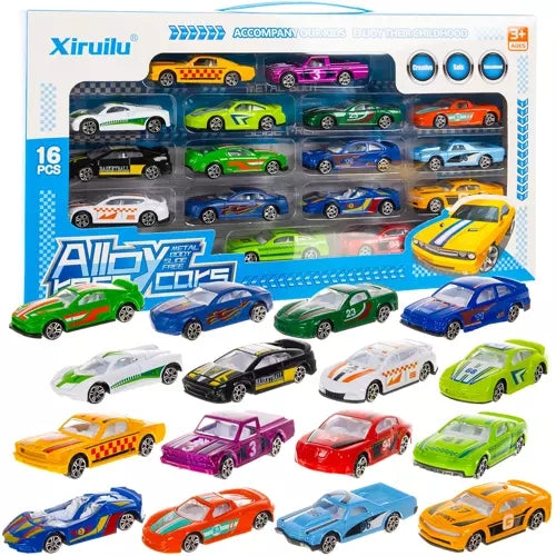 Color cars / springs 1: 64- 16 pcs. Kruzzel 20352