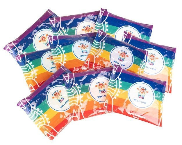 Colored Holi powder - set of 10x100g