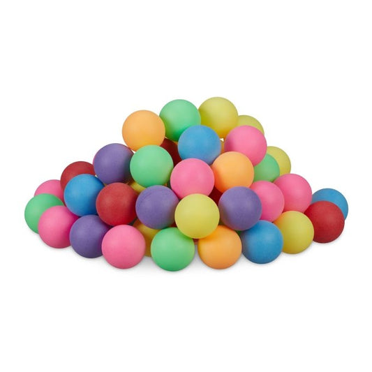 Colorful Beer Pong balls in a set of 100