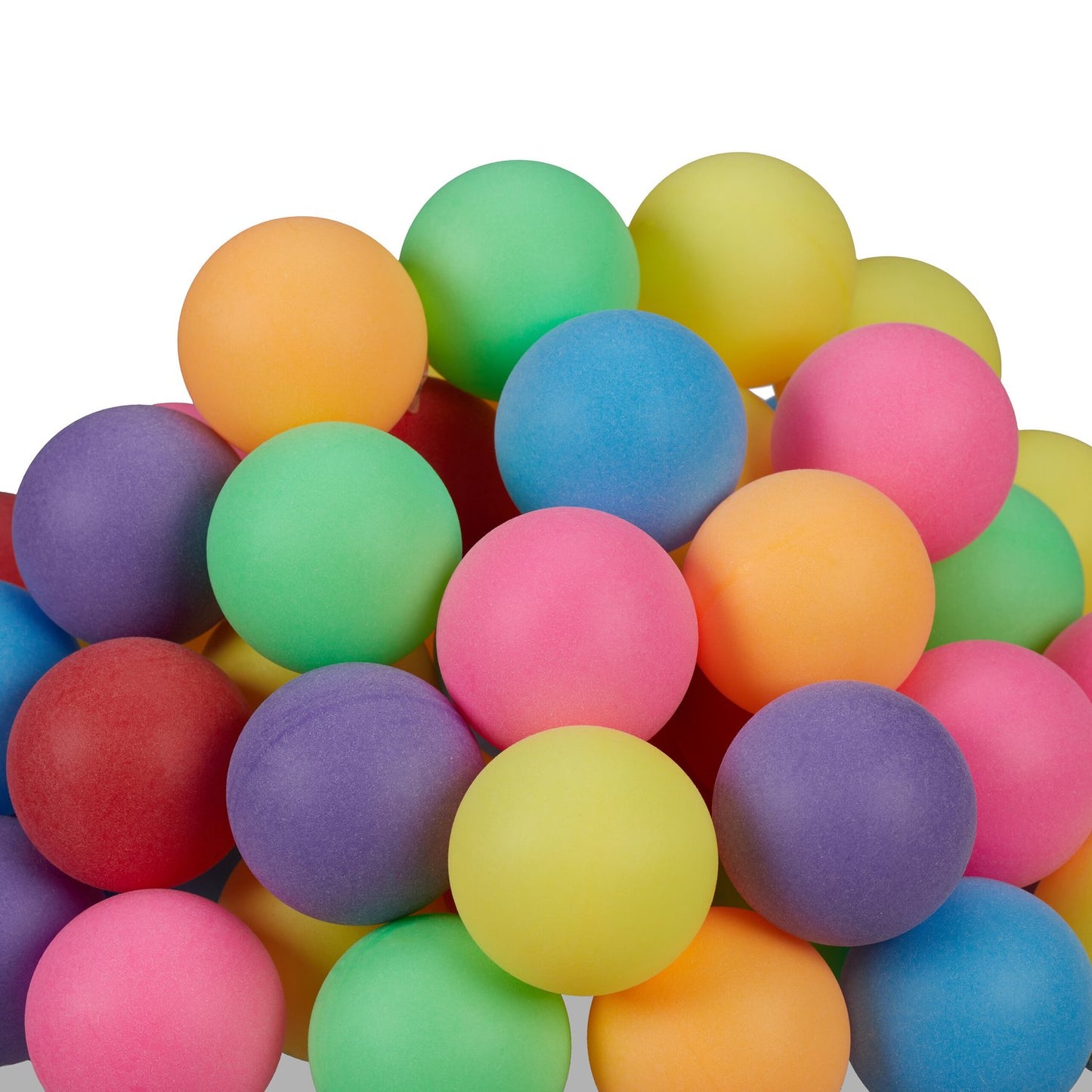 Colorful Beer Pong balls in a set of 100
