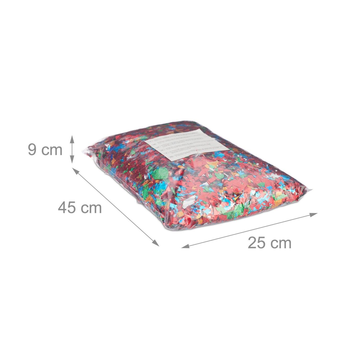 Colorful confetti 1 kg