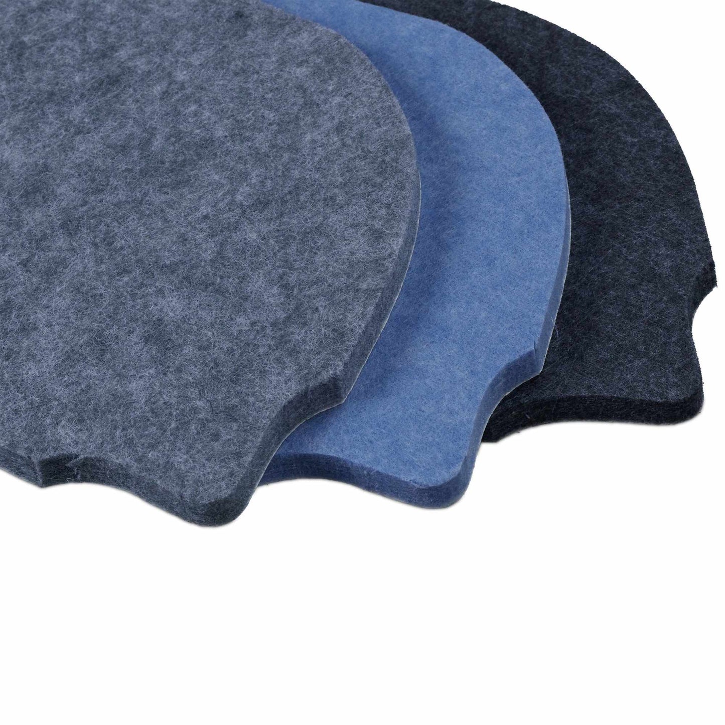Colorful pin board made of felt - fish - 12 pcs