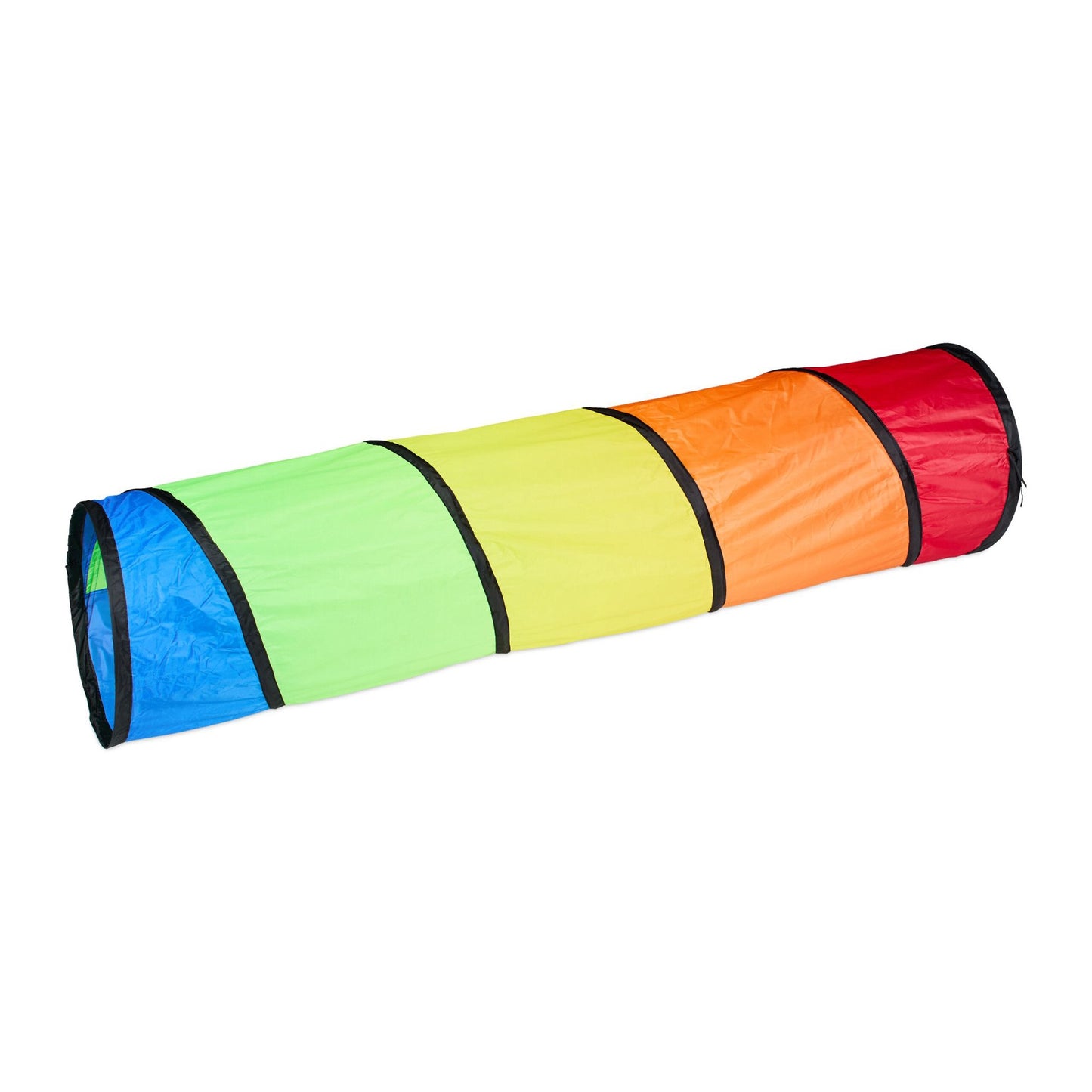 Colorful play tunnel