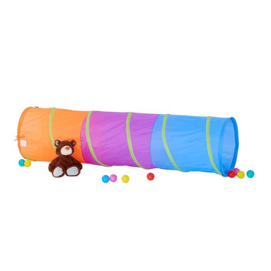 Colorful play tunnel for children