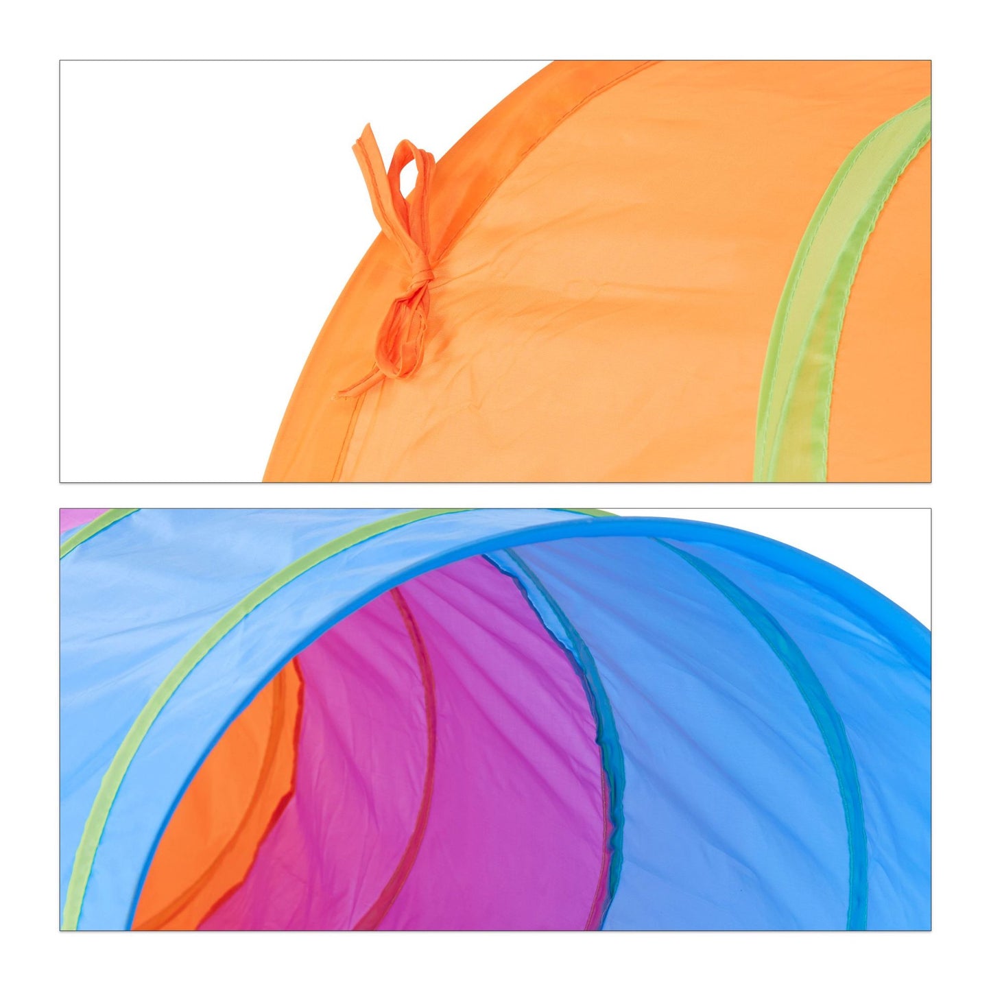 Colorful play tunnel for children