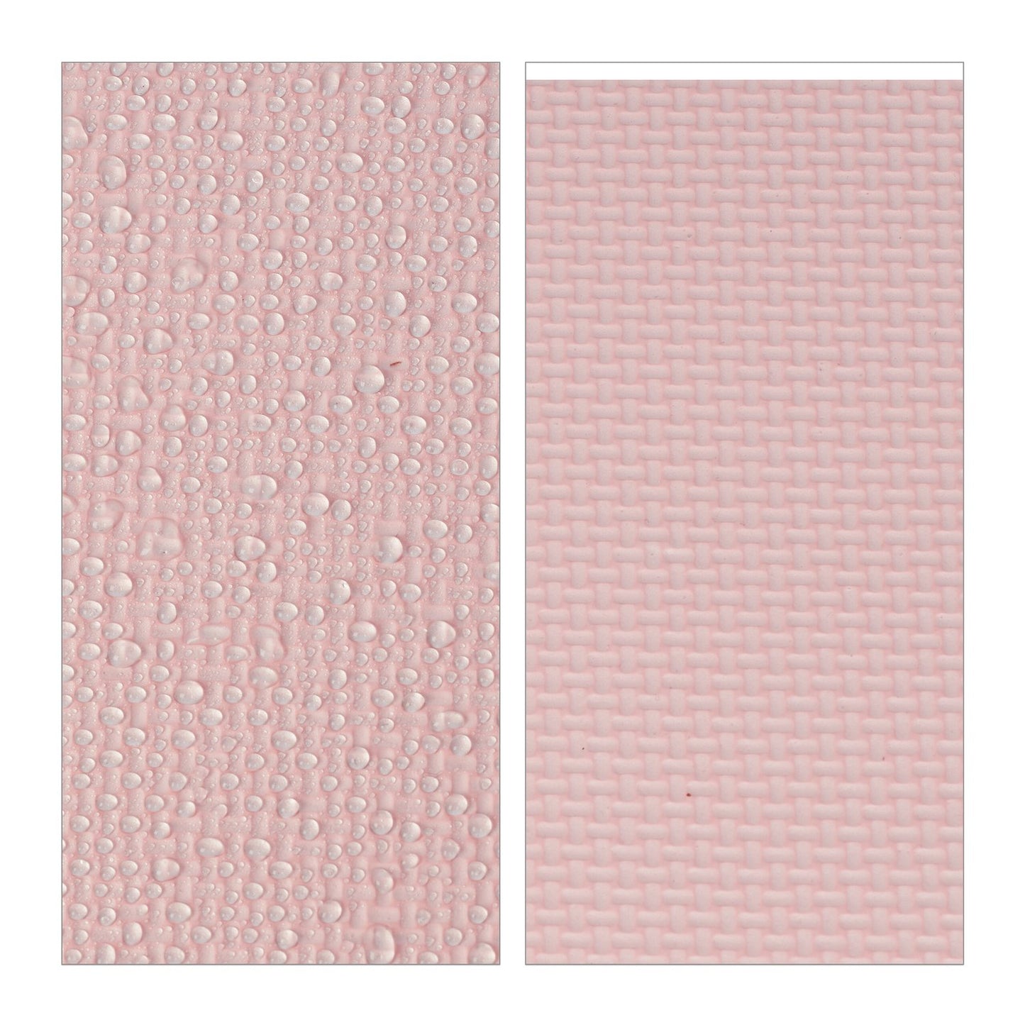 Colorful puzzle mat with border