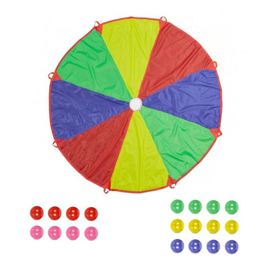 Colorful swing with balls