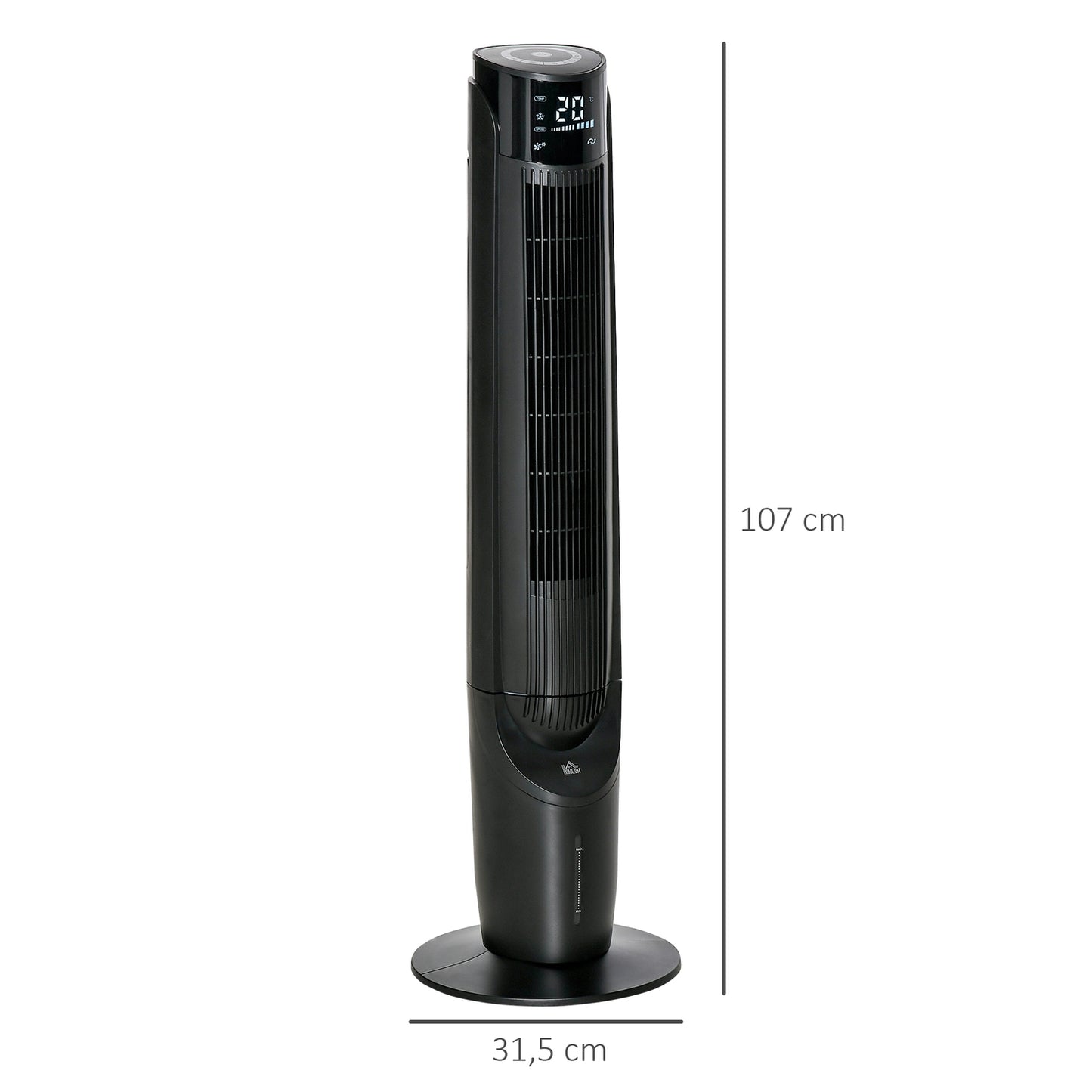 2-in-1 tower fan and air cooler, 4 modes, remote control