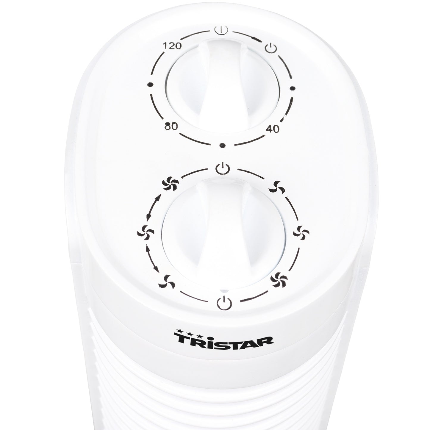 Column fan with timer