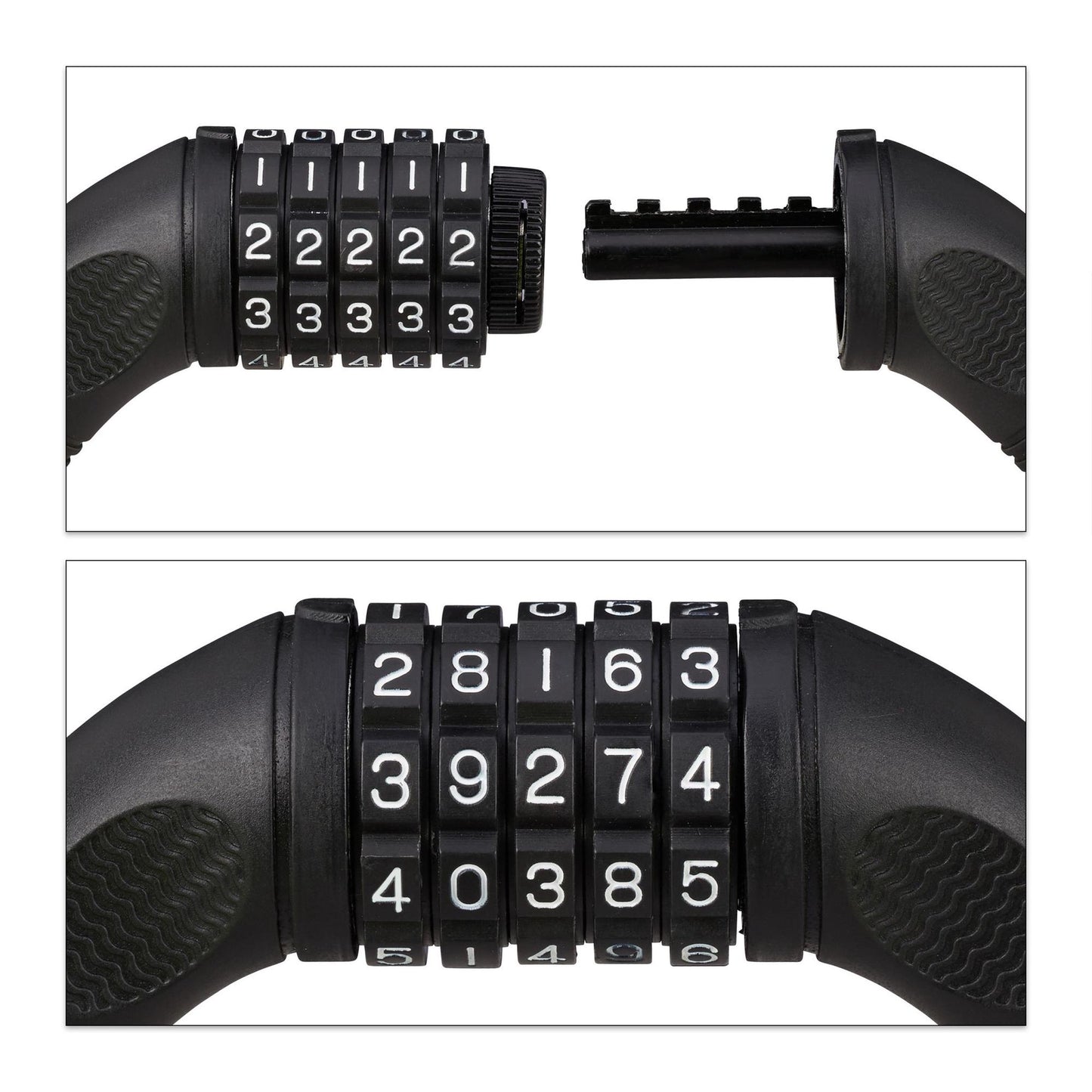 Combination lock bicycle 5 digits