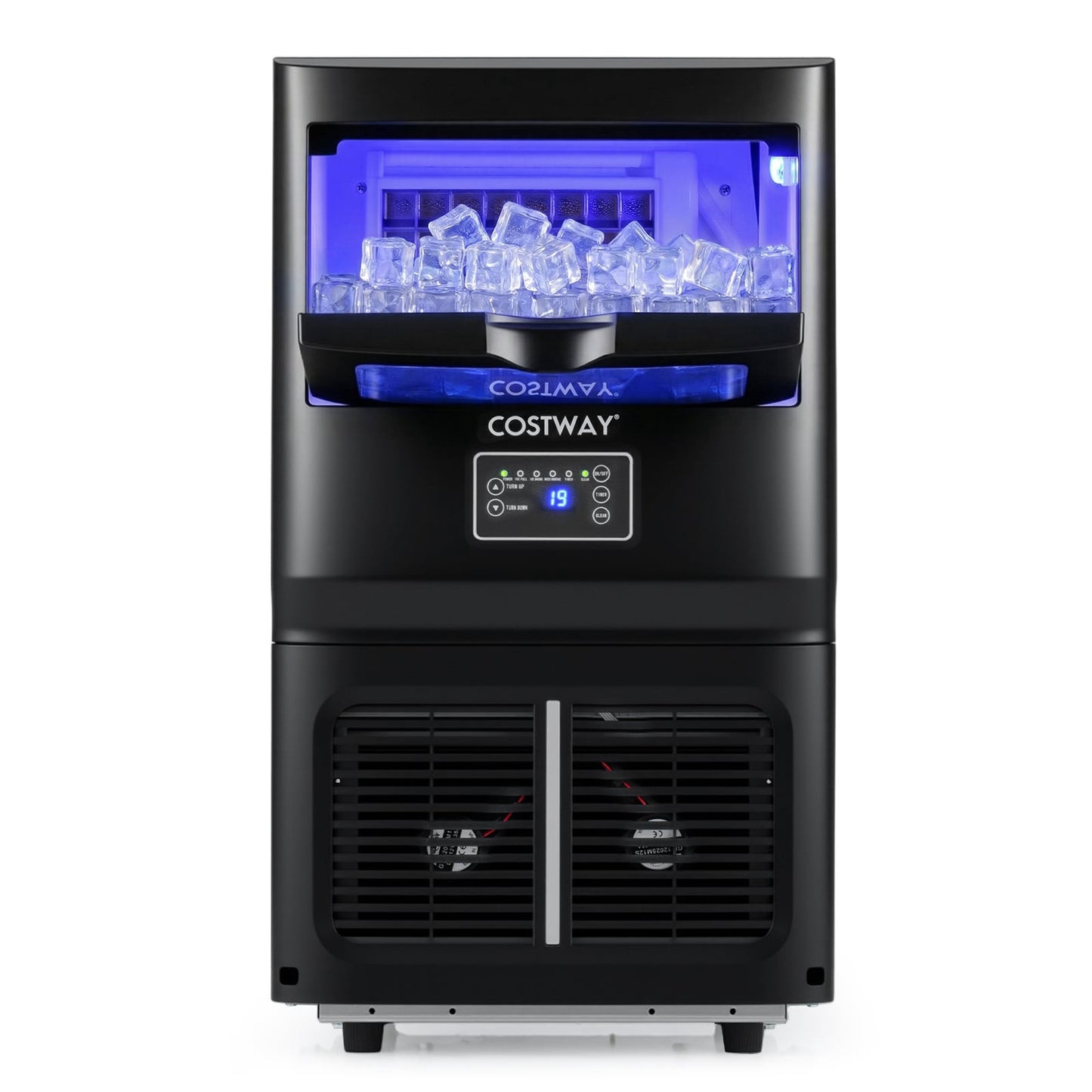 Commercial Ice Maker, 25-30 kg/Day, Stainless Steel