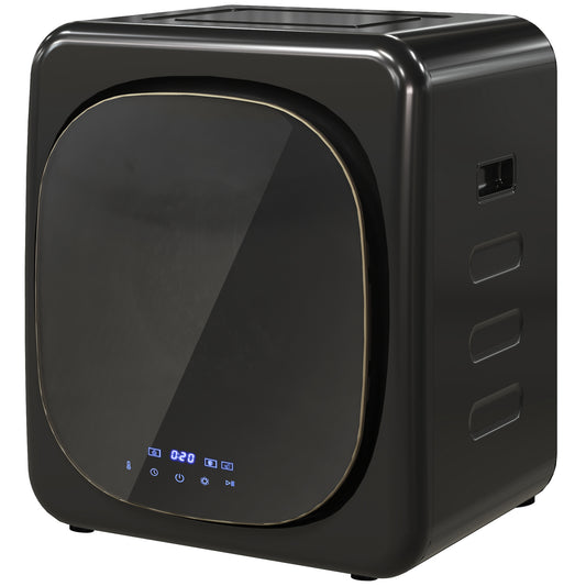 Compact 4kg Vent Dryer with UV Sterilization, Black
