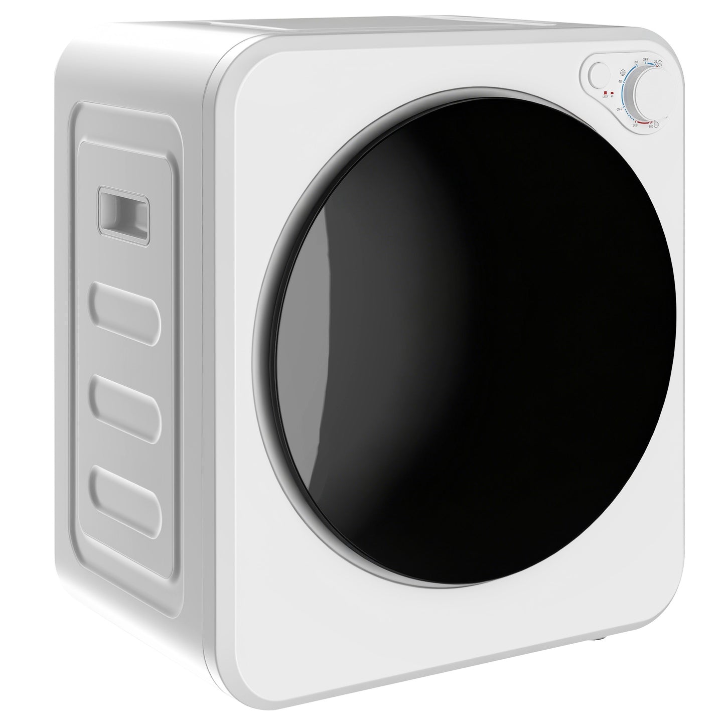 Compact Clothes Dryer, 4kg, 5 Programs, 800W/400W, White