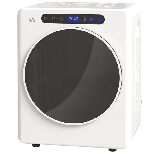 Compact Clothes Dryer, 4 kg Capacity, Touch Control, White