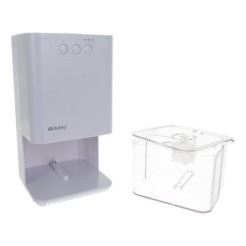 Compact White Dehumidifier, 1400ml, Quiet, Energy-Efficient