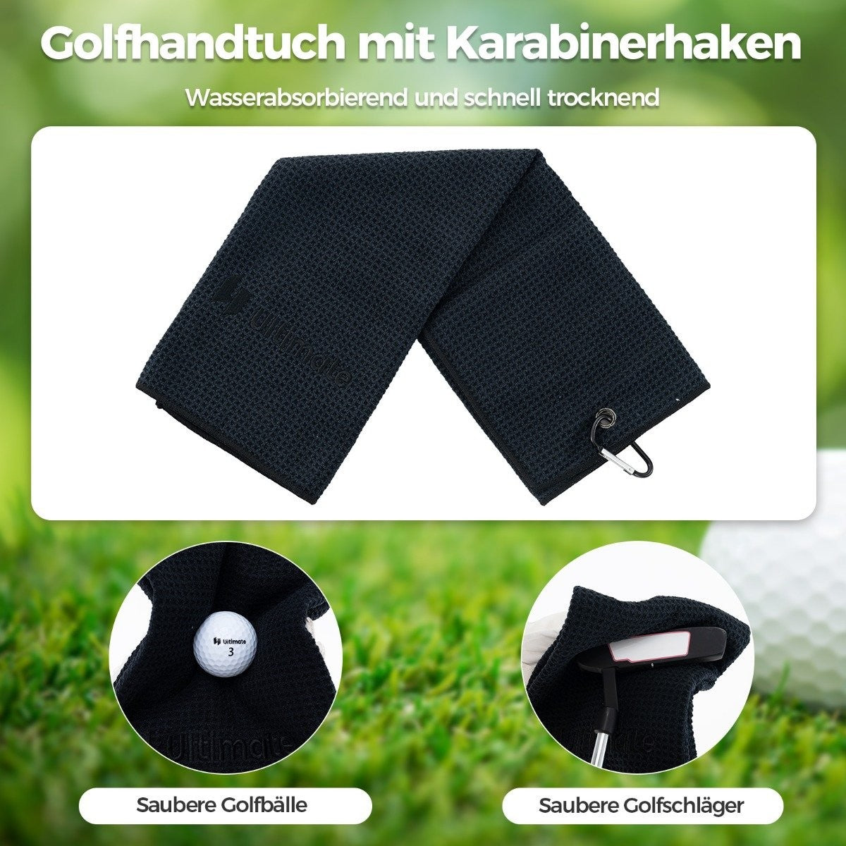 Complete Golf Gift Set for Men Golf Accessories Set of 3 Golf Balls Golf Gift in Gift Box