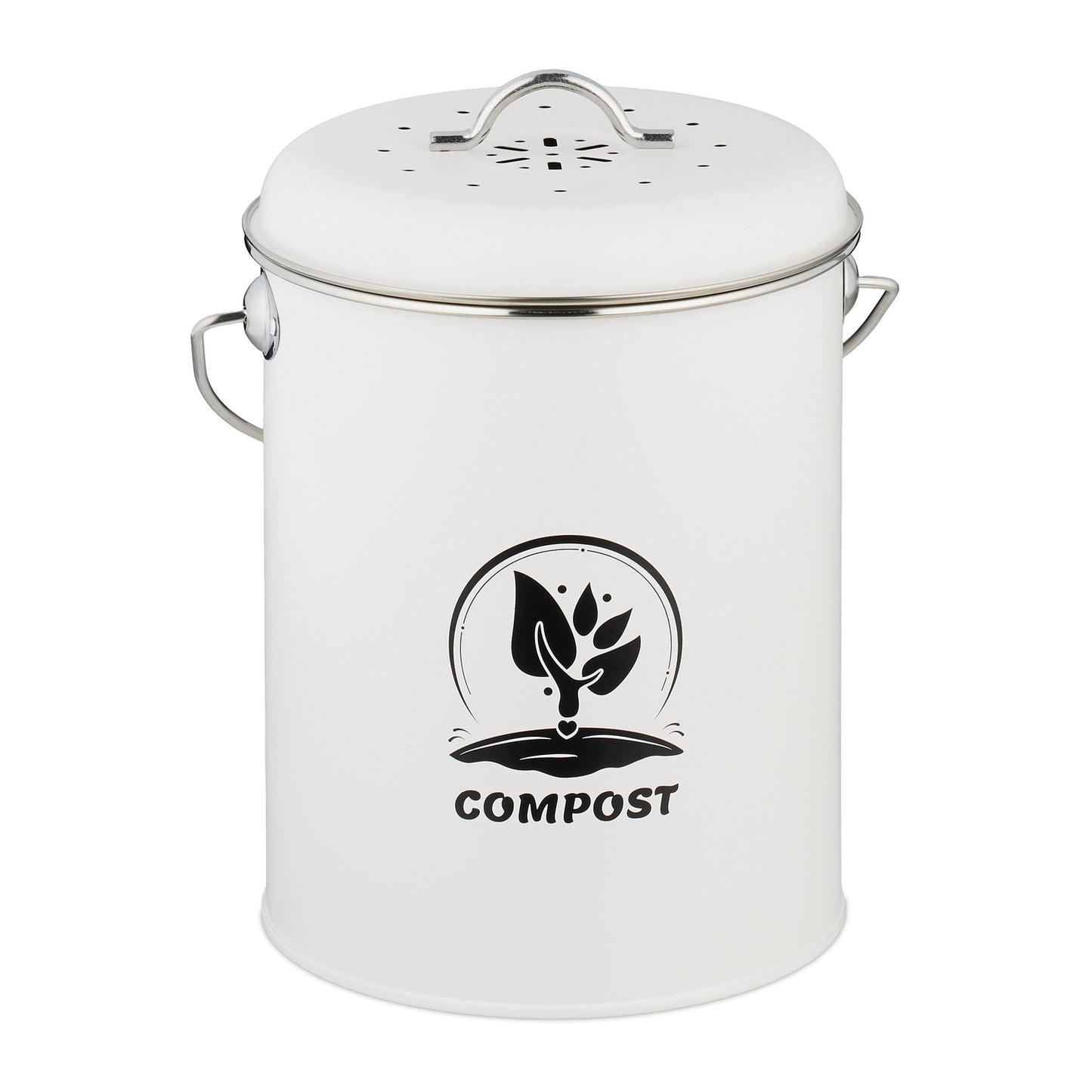Compost Bin with Odour Filter, 5.5 Litre Capacity