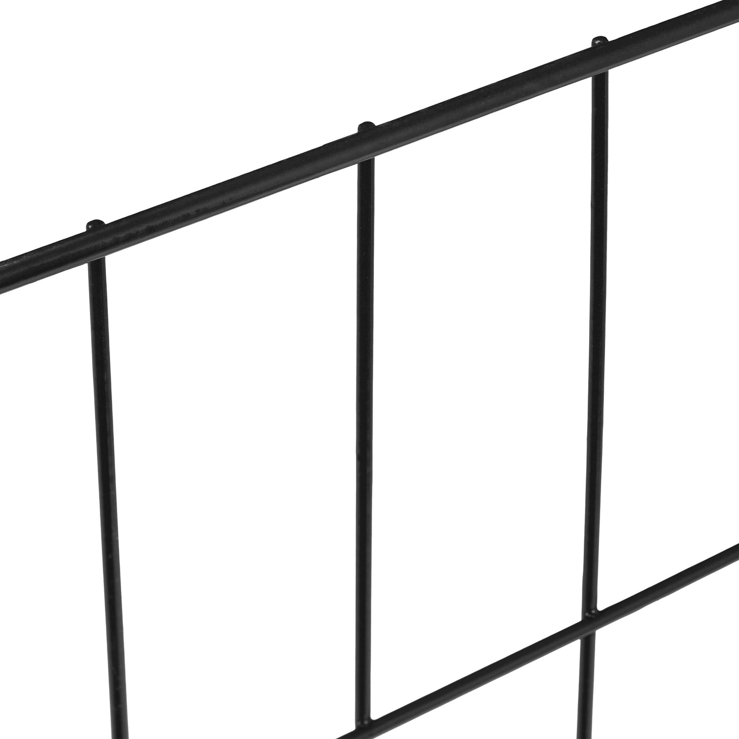 Composts made of metal 3 pcs black