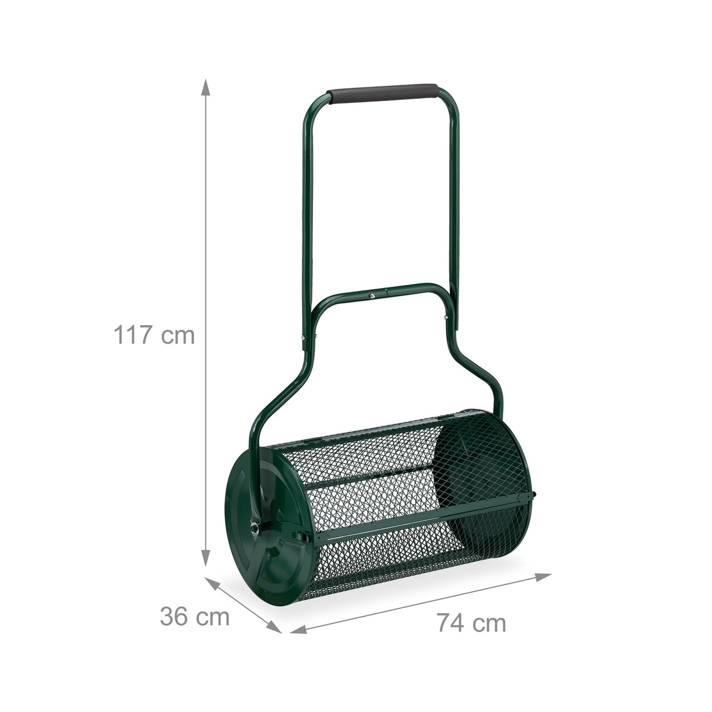 Compost spreader for garden 65 liters